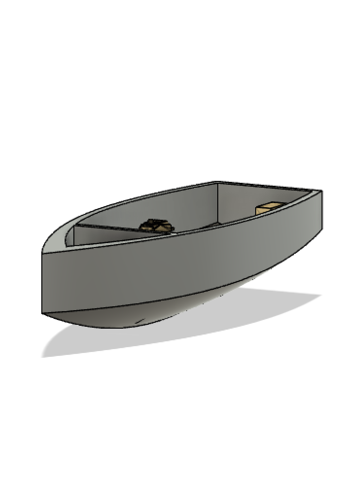 Boat Without Rudder Designing the Boat | Autonomous Sailboat